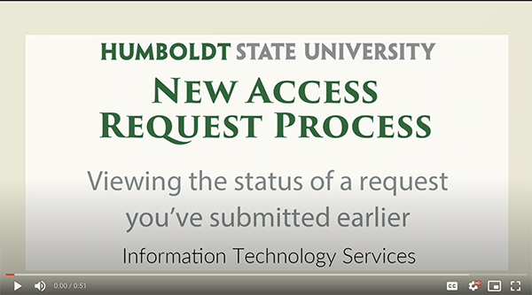 access request screenshots