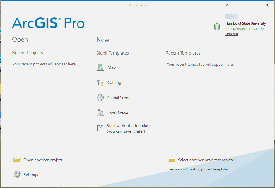 ArcGIS screen shot