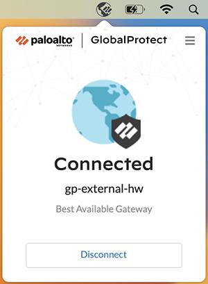 GlobalProtect connected and secure digital resources now accessible