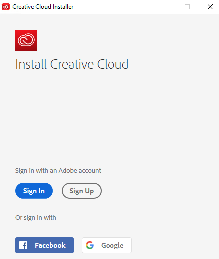 install creative cloud app on d drive